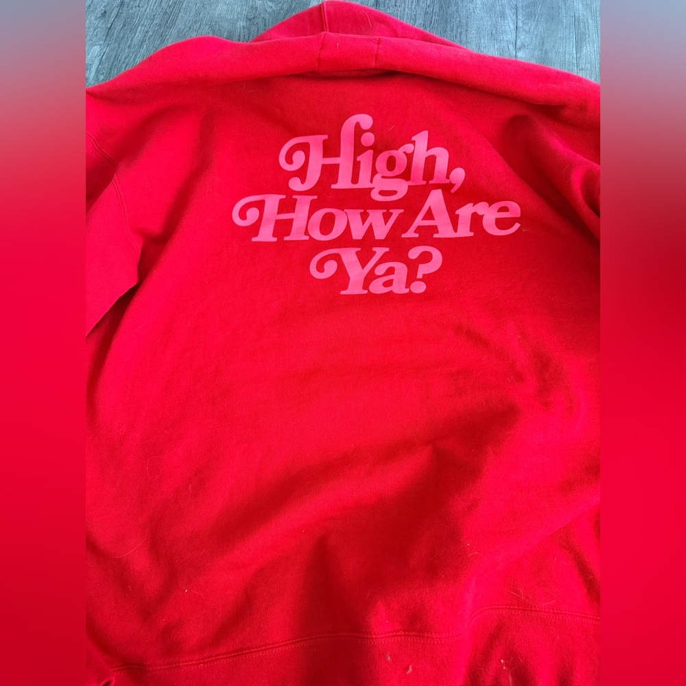 Jeffree Star Red Sweatshirt